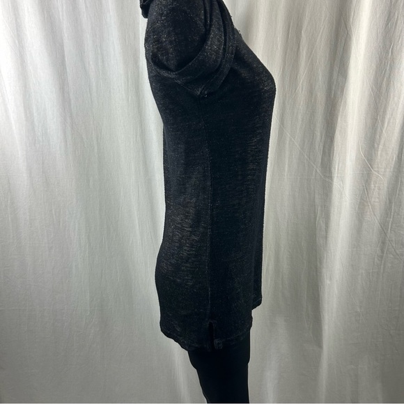 Rails Black Burnout Crewneck Long Sleeve Shirt M - Picture 3 of 9